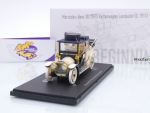 Autocult 01025-2 # Mercedes 38/70 PS Kettenwagen Landaulet Baujahr 1911 " hellelfenbein-dunkelblau " 1:43