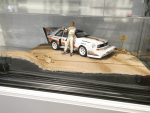 AUTOart 88700S # Diorama AUDI Quattro S1 Pikes Peak Winner 1987 " Walter Röhrl " 1:18