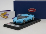 Look Smart LS513E # Bugatti Centodieci Baujahr 2019 " Light Blue " 1:43