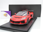 Top Speed TS0647 # Chevrolet Corvette ZR1 Baujahr 2025 " Torch Red " 1:18