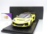 Top Speed TS0645 # Chevrolet Corvette ZR1 Baujahr 2025 " Accelerate Yellow " 1:18