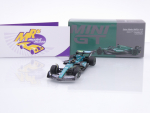 TSM Mini GT MGT01114-L # Aston Martin AMR24 F1 #18 7th Kanada GP 2024 " Lance Stroll " 1:64