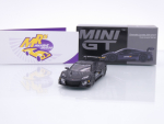 TSM MINI GT MGT01186-L # Chevrolet Corvette Z06 GT3.R Road America Test 2023 " mattschwarz " 1:64