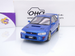 Ottomobile OT1249 # Subaru Impreza WRX Type R STI VER V Baujahr 1999 " dunkelblaumetallic " 1:18