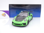 AUTOart 78179 # Porsche 911 (991.2) GT3 RS Weissach Package Baujahr 2017 " Giftgrün (Lizard Green) " 1:18