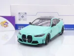 Solido S1814501 # BMW M4 (G82) Competition Baujahr 2024 " Mintgrün " 1:18