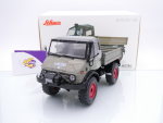Schuco 00614 # Mercedes-Benz Unimog 406 Baujahr 1963 " graugrün " 1:18