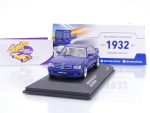 Solido S4310907 # Mercedes-Benz 560 SEC AMG Baujahr 1985 " Linariteblaumetallic " 1:43