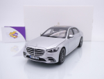 Norev 183805 # Mercedes-Benz S-Klasse S350 AMG Baujahr 2021 " silbermetallic " 1:18