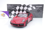Minichamps 155069084 # Porsche 911 992 Turbo S Cabriolet Baujahr 2020 " Karminrot " 1:18