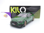 Kilo Works KLW002302 # Audi RS4 Avant Baujahr 2024 " dunkelgrünmetallic " 1:18
