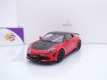 Norev 185443 # Alpine A110 R Turini Baujahr 2025 " Seismicrot-schwarz " 1:18