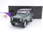 GT Spirit GT527 # Land Rover Defender 3 Station Wagon Baujahr 1991 " dunkelgrün-schwarz ( Keswick Green ) " 1:18