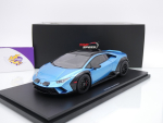 Top Speed TS0609 # Lamborghini Huracan Sterrato Baujahr 2022 " Blu Aegir " 1:18