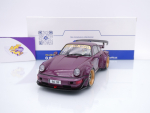 Solido S1807504 # Porsche 911 (964) RWB Rauh-Welt Baujahr 2022 " Hekigyoku " 1:18