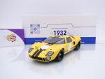 Solido S1803011 # Ford GT40 MK1 Baujahr 1968 " gelb + schwarze Streifen " 1:18