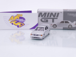 TSM MINI GT MGT00852-L # Mercedes-Benz 190E Evo II Baujahr 1989 LHD " silbermetallic " 1:64