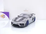 Norev 187253 # Porsche Cayman 718 982 GT4 RS Weissach Package Baujahr 2023 " Kreidegrau " 1:18