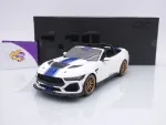 GT Spirit GT572 # Ford Shelby Mustang Supersnake Baujahr 2025 " weiß-blau " 1:18