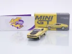 TSM MINI GT MGT01139-L # Ford Mustang Mach 1 Baujahr 1971 LHD " Grabber Yellow " 1:64