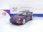 Solido S1813412 # Porsche 911 (964) Turbo Baujahr 1990 " lilametallic " 1:18