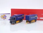 Herpa 320160 # Renault AE Wechselpritschen-Hängerzug " ASG Schweden " 1:87