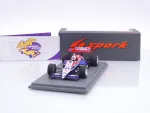 Spark S7419 # Ligier JS23 #26 F1 Deutschland GP 1984 " Andrea de Cesaris " 1:43