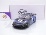 Ottomobile OT469 # Porsche 718 Cayman GT4 RS Clubsport #4 " schwarz-blau " 1:18