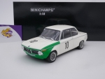 Minichamps 155682710 # BMW 2002 tiK Sieger Nürburgring 1968 " Hahne - Quester " 1:18