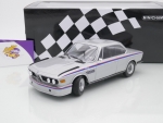 Minichamps 155028135 # BMW 3.0 CSL Coupe Baujahr 1973 " silbermetallic " 1:18