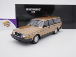 Minichamps 155171415 # Volvo 240 GL Break Baujahr 1986 " goldmetallic " 1:18