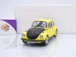 Norev 188536 # Volkswagen VW Käfer 1303 Baujahr 1973 " Gelb-schwarzer Renner " 1:18