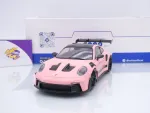 Solido S1812108 # Porsche 911 (992) GT3 RS Baujahr 2024 " Pink / Rosa " 1:18
