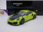 Minichamps 155068309 # Porsche 911 (991 II) GT2 RS Baujahr 2018 " hellgrün " 1:18