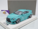 Onemodel 3 # LEXUS RC F Coupe Baujahr 2015 " Rocket Bunny - Tiffany Blue " 1:18