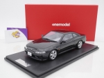Onemodel 28 # Nissan Silvia S15 Spec-S Coupe Baujahr 2000 " Black " 1:18