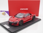 Onemodel 31 # Honda NSX Sportwagen Baujahr 2015 " Red " 1:18