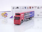 Herpa 962087 # Iveco S-Way Kühlkoffer-SZ " Penny DEL / Adler Mannheim " 1:87