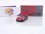 TSM MINI GT MGT01105-L # Bugatti Bolide LHD " rot (Red Metallic / Carbon) " 1:64
