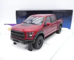 AUTOart 72948 # Ford F-150 RAPTOR Supercrew Pick-up Baujahr 2019 " dunkelrotmetallic ( Ruby Red Metallic ) " 1:18