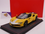 BBR P18198E # Ferrari SF90 Spider Pack Fiorano Baujahr 2020 " giallo modena " 1:18