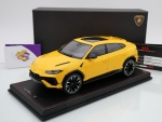 MR LAMBO056B # Lamborghini Urus S Baujahr 2022 " Giallo Auge " 1:18