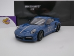 Minichamps 155069170 # Porsche 911 (992) Turbo S Coupe Sport Design Paket Baujahr 2021 " blau " 1:18