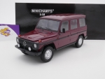 Minichamps 155038102 # Mercedes-Benz G-Modell lang (W460) Baujahr 1980 " dunkelrot " 1:18