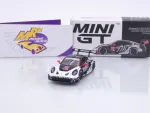 TSM MINI GT MGT01143-L # Porsche 911 GT3 R 2025 " AO Racing Skeleton REXY " 1:64
