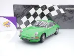 Minichamps 155063001 # Porsche 911 S 2.4 Coupe Baujahr 1972 " Lizardgrün " 1:18