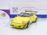 Solido S1807518 # Porsche 911 (964) RWB Rauh-Welt Baujahr 2023 gelb " NATALIE " 1:18