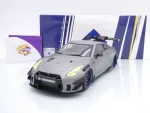 Solido S1805815 # Nissan Skyline GT-R (R35) Liberty Walk Baujahr 2023 " mattgraumetallic " 1:18