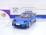 Solido S1810611 # Mazda RX-7 Type RS (FD3S) Baujahr 1999 " blaumetallic " 1:18