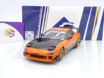 Solido S1810604 # Mazda RX-7 Type RS (FD3S) 1999 orange-schwarz " Streetfighter " 1:18